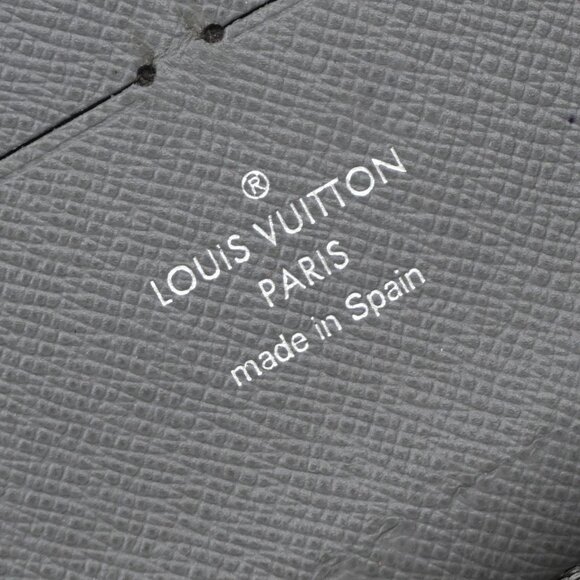 LOUIS VUITTON Zippy Organizer Long Wallet Taiga Leather Gray M30517 65KB108 - Picture 10 of 11